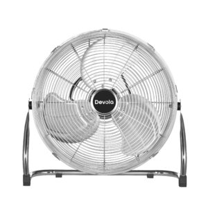 Devola 3 Speed 16-inch DC Floor Fan - Chrome - DV16FFC