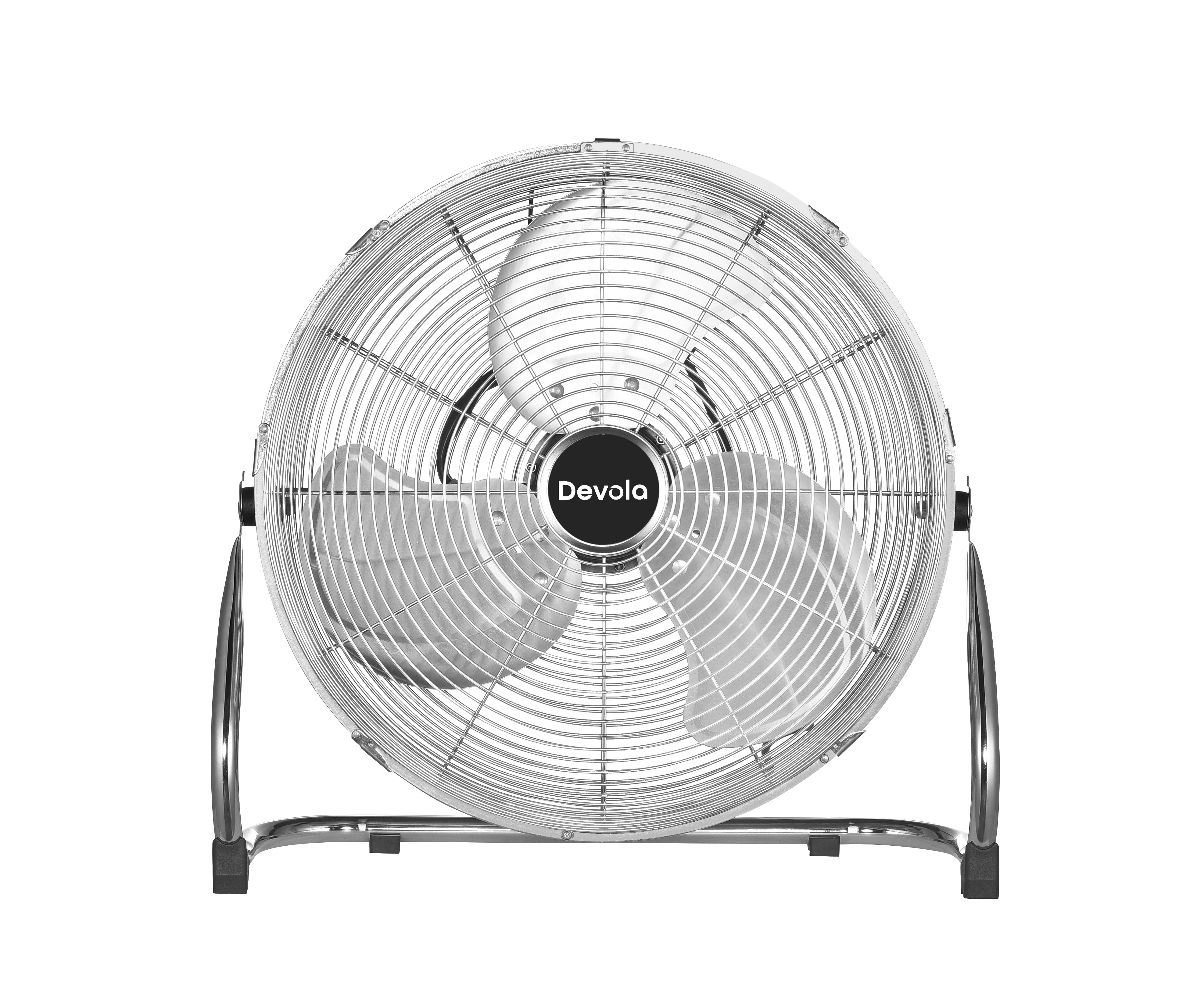 Devola 3 Speed 16-inch DC Floor Fan - Chrome - DV16FFC